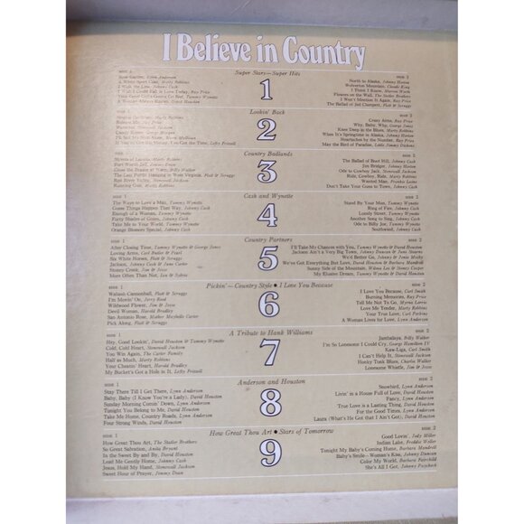 I Believe in Country Reader’s Digest 50 Original Performances Columbia LP - Picture 7 of 10